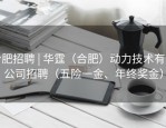 合肥招聘 | 华霆（合肥）动力技术有限公司招聘（五险一金、年终奖金）