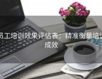 员工培训效果评估表：精准衡量培训成效
