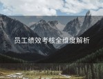 员工绩效考核全维度解析