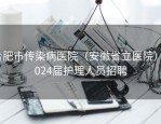 合肥市传染病医院（安徽省立医院）2024届护理人员招聘
