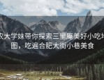 农大学妹带你探索三里庵美好小吃地图，吃遍合肥大街小巷美食