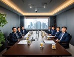 2020年6月8日佛山南海区人社局召开产业园规划汇报会