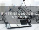 合肥7所学校增建综合楼项目建设工程规划方案亮相