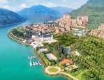 合肥现全国最高公益广告！高 210 米，就在天鹅湖附近