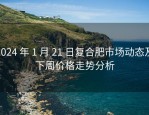 2024 年 1 月 21 日复合肥市场动态及下周价格走势分析