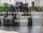 合肥芳草牙膏厂旧址变身现代城市综合体，国祯广场几米公寓打造城心人居价值典范