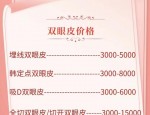 2025年热门医美项目盘点：面部塑形类双眼皮手术价格与地域优势分析