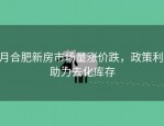 7 月合肥新房市场量涨价跌，政策利好助力去化库存