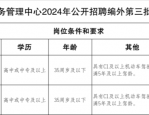 合肥长丰县直属机关事务管理中招聘3人公告