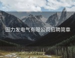 固力发电气有限公司招聘简章