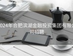 2024年合肥滨湖金融投资集团有限公司招聘