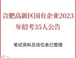 2020年合肥经开区管委会招聘35人公告：报名时间、地点及流程详解