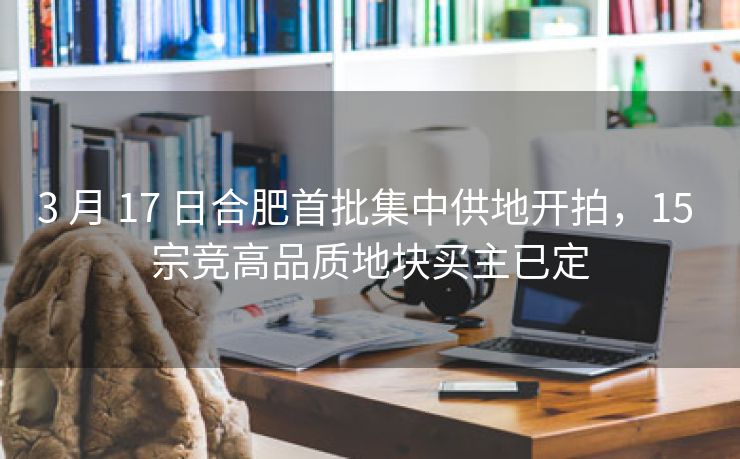 3 月 17 日合肥首批集中供地开拍,15 宗竞高品质地块买主已定 3 月 17 日合肥首批集中供地开拍,15 宗竞高品质地块买主已定