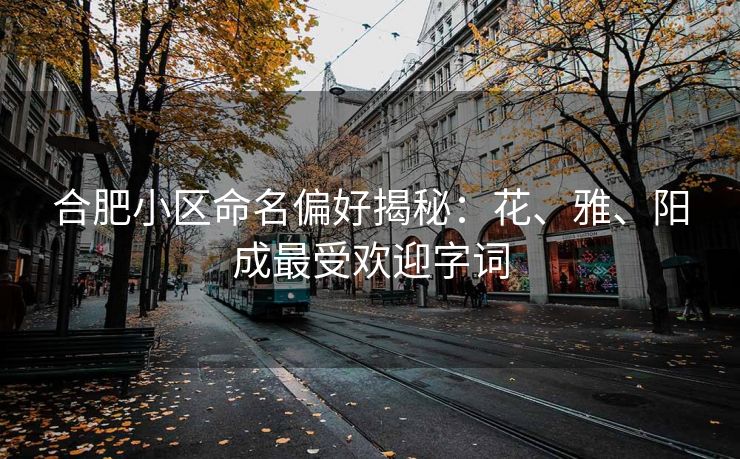 合肥小区命名偏好揭秘:花、雅、阳成最受欢迎字词 合肥小区命名偏好揭秘:花、雅、阳成最受欢迎字词