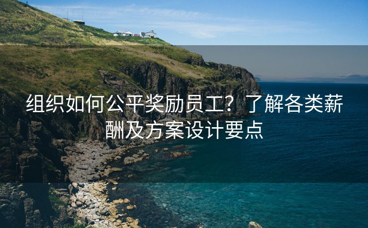 组织如何公平奖励员工?了解各类薪酬及方案设计要点 组织如何公平奖励员工?了解各类薪酬及方案设计要点