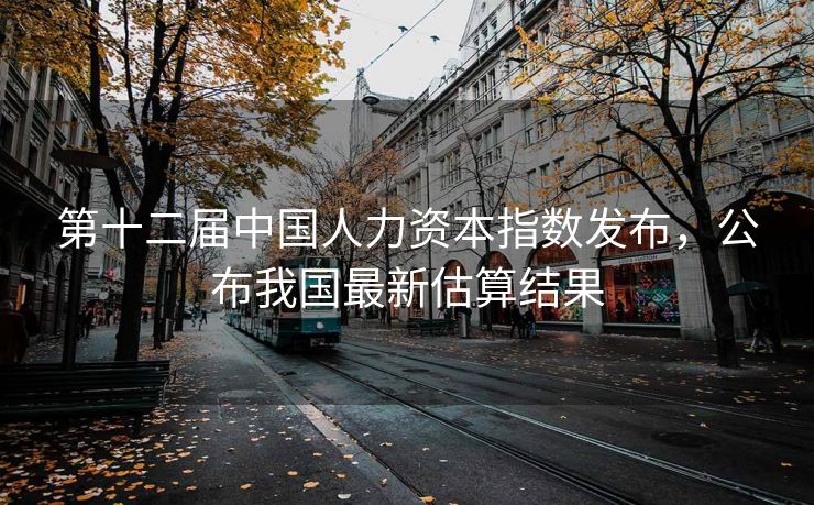 第十二届中国人力资本指数发布,公布我国最新估算结果 第十二届中国人力资本指数发布,公布我国最新估算结果